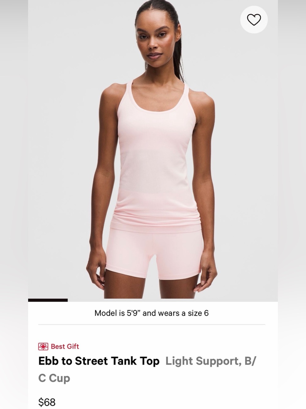 Ebro street Tank top Lululemon